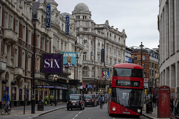 Footfall rises in London’s West End as Britons return to office