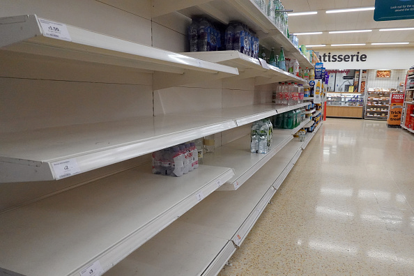 Food shortage pinches Britons as ‘one in six’ claims products not available