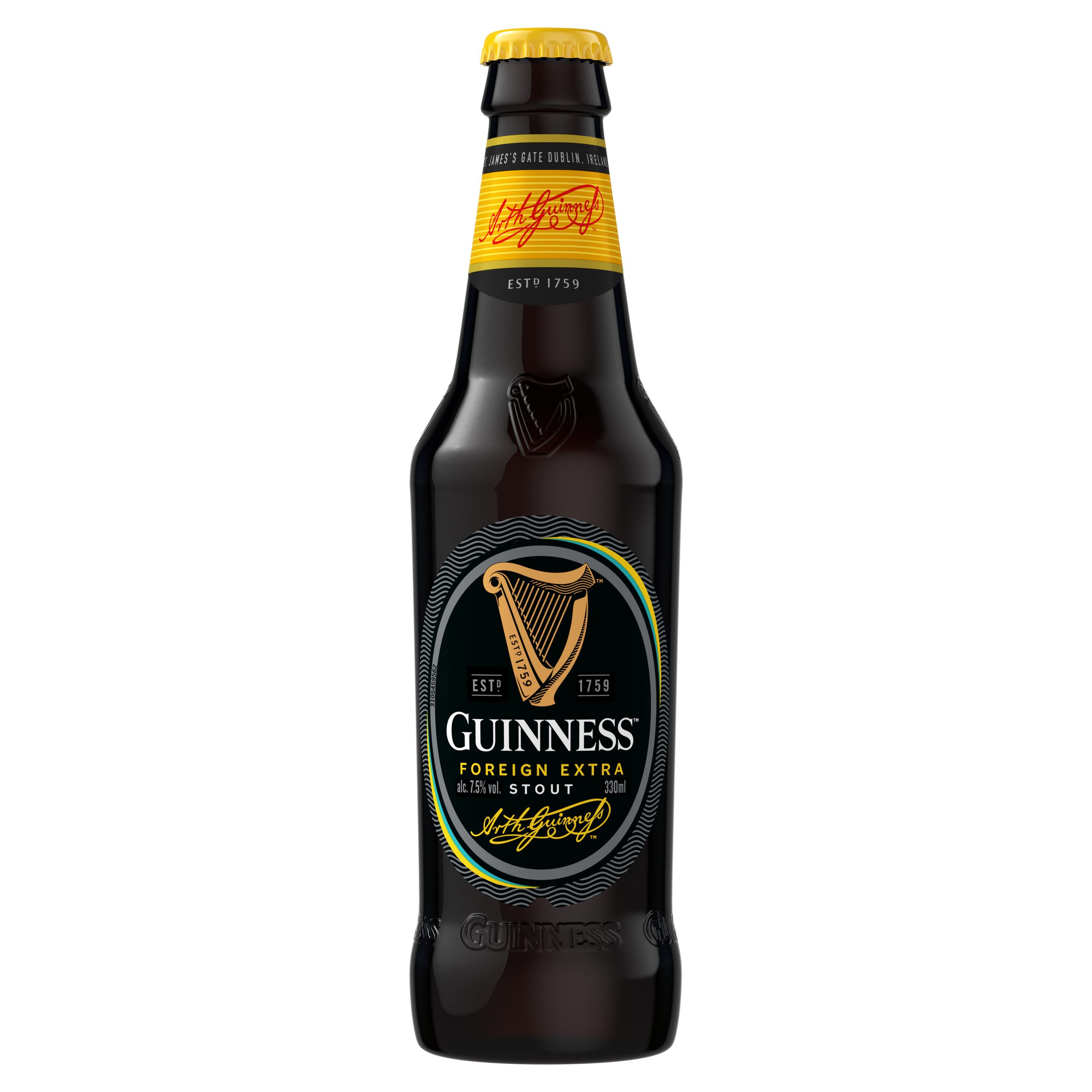 Guinness Foreign Extra Stout introduces new look in bottle and multipacks