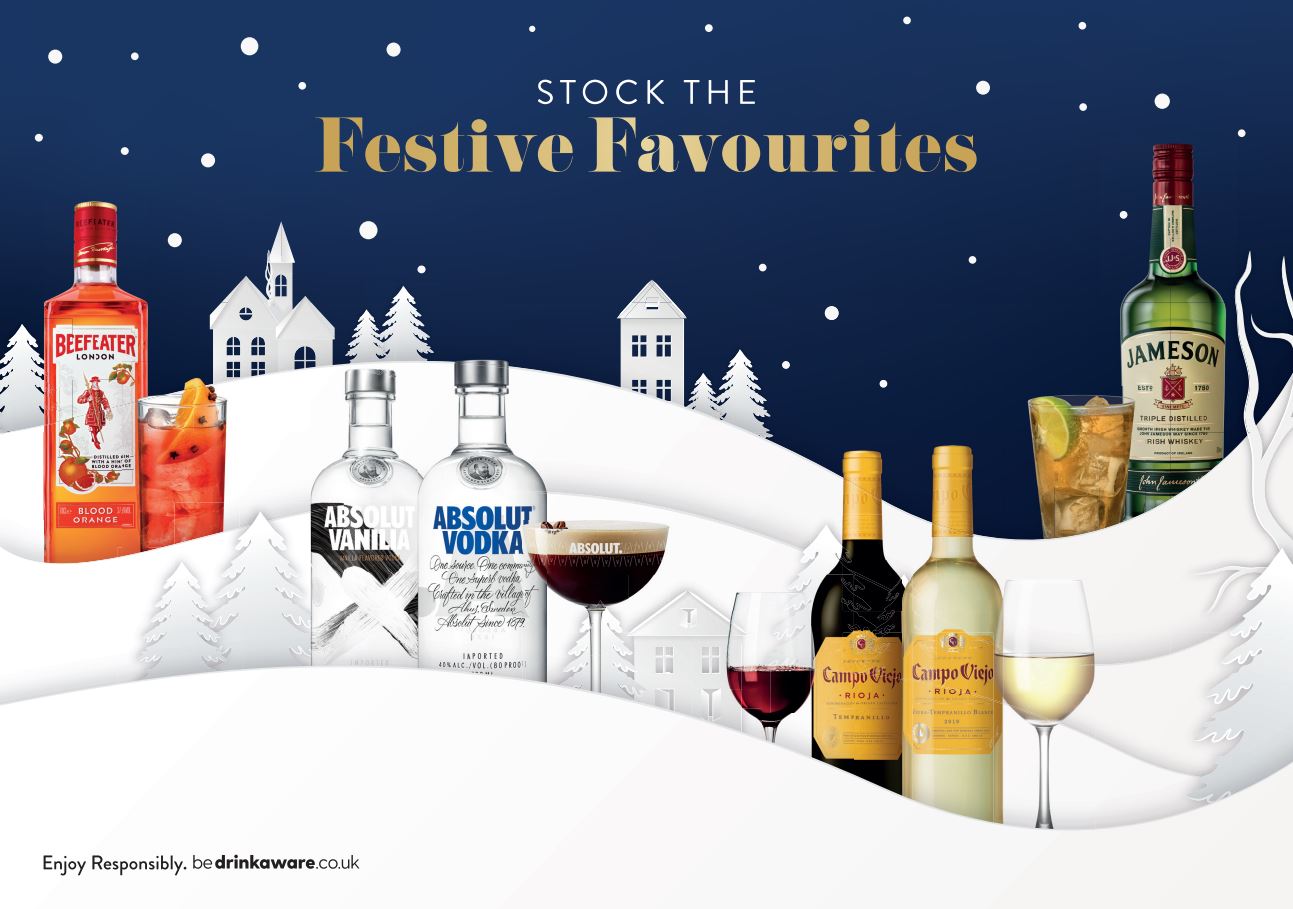 Pernod Ricard UK serves up £2,792 festive opportunity for every store