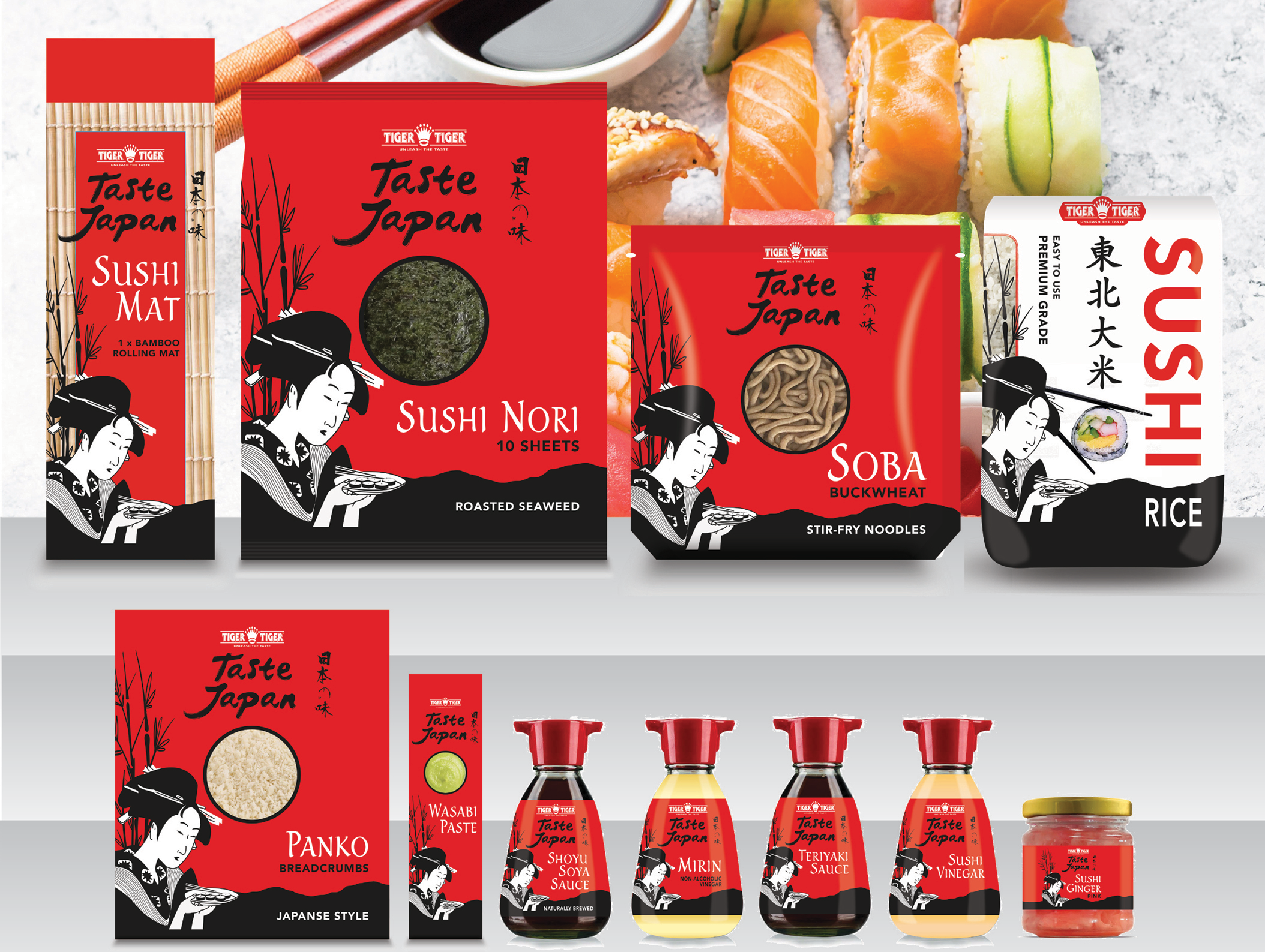 New Taste Japan Range from Tiger Tiger