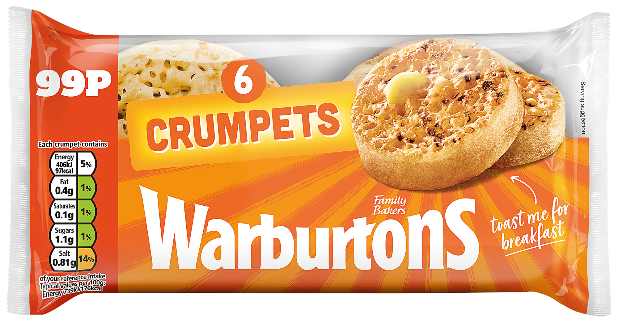 Warburtons brings back PMPs to its range