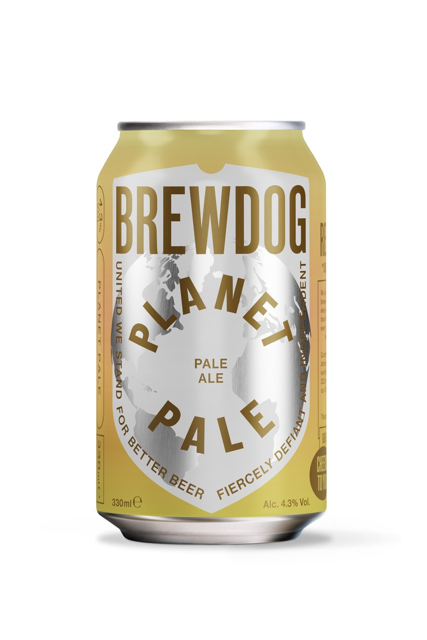 Brewdog continues its planet-friendly beer with Planet Pale