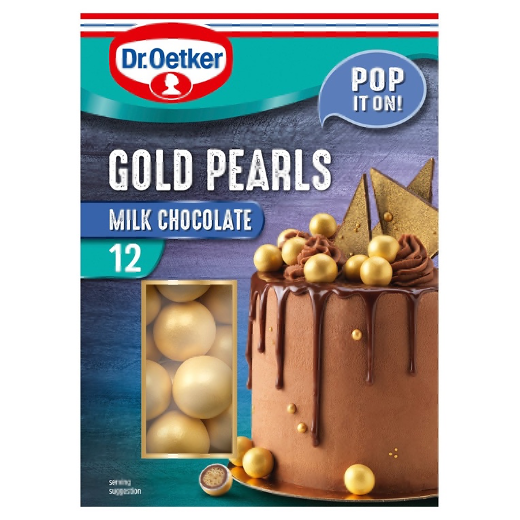 Dr. Oetker releases new ‘gold pearls’ for cakes and treats