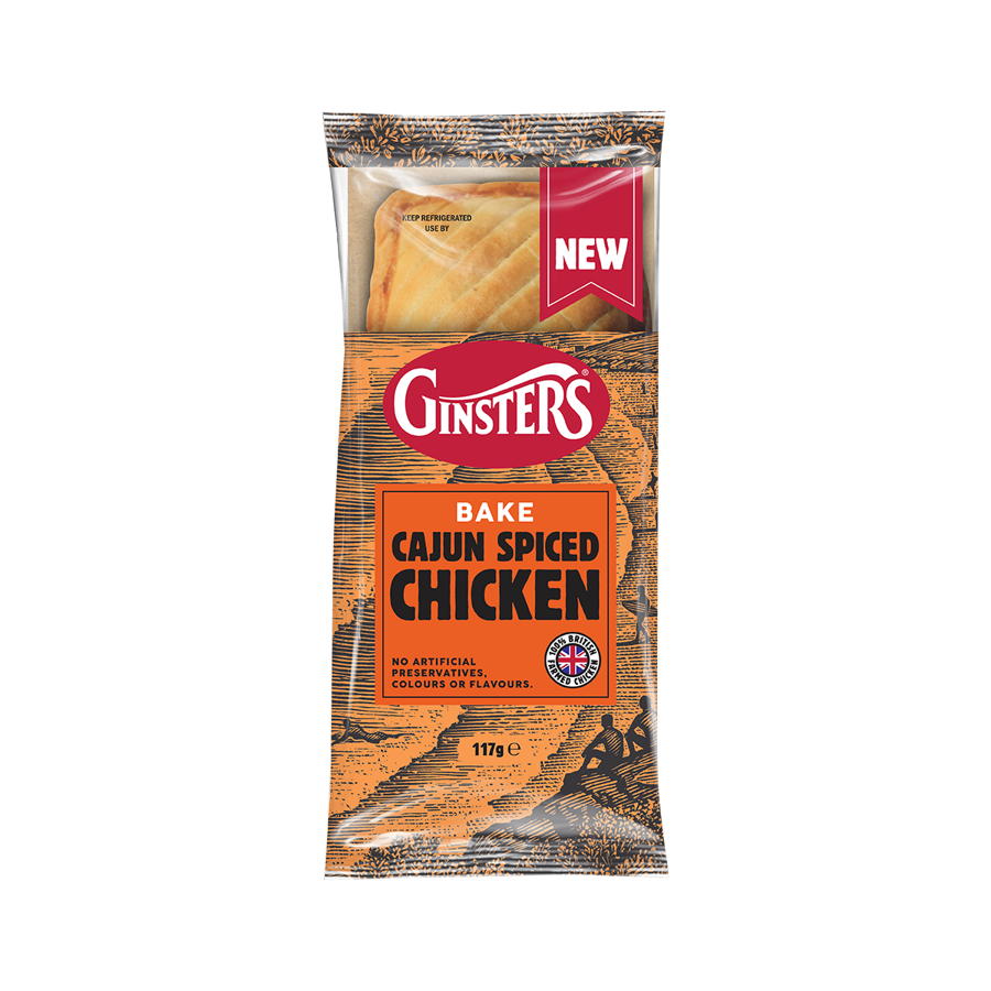 Ginsters introduces a new Bakes range with new flavours and snacking format