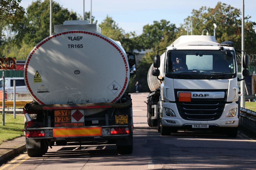 BRITAIN-PETROL-SHORTAGES-MILITARY