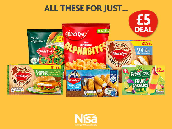Nisa supports partners with new £5 frozen meal solution