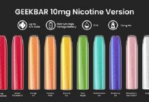 Geekbar Nicotine Versions
