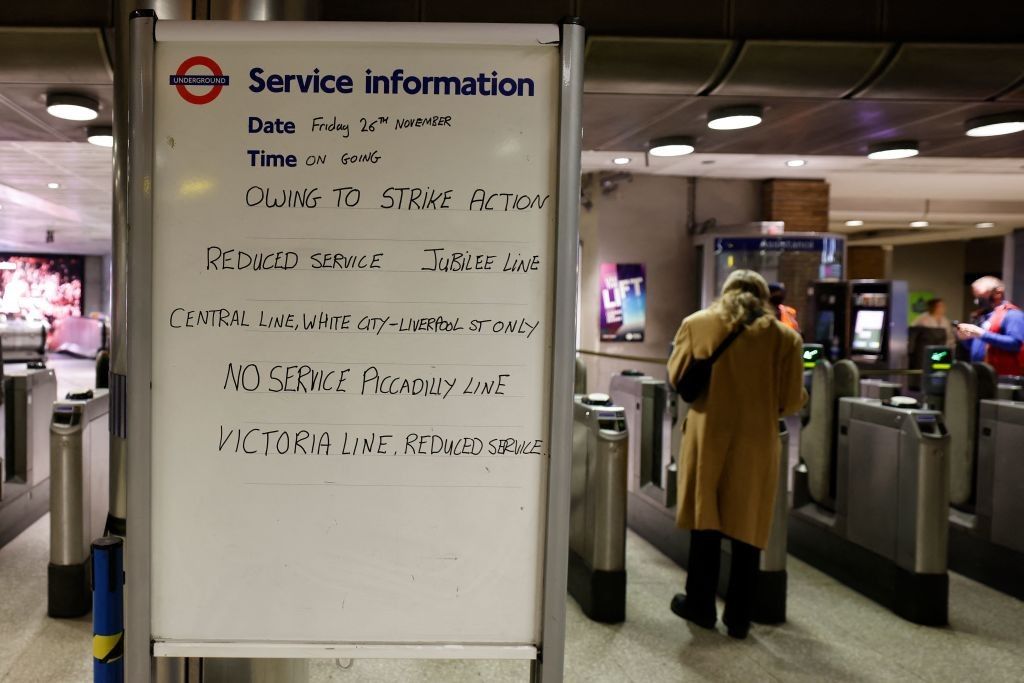 Tube network driver Strike UK