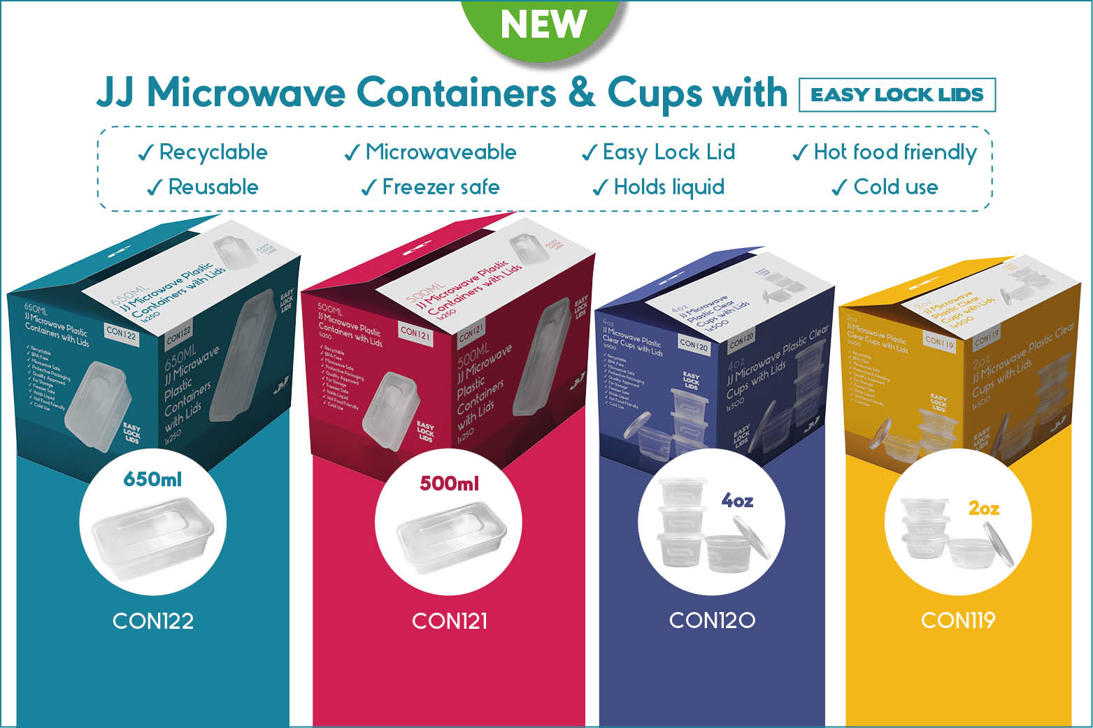JJ launches reusable Microwave Containers ideal for food-to-go   