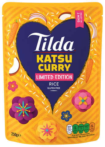 Tilda intros new Limited Edition Katsu Curry rice.