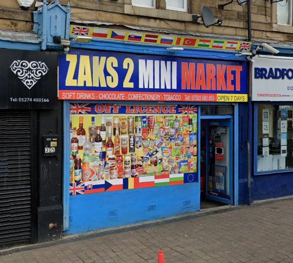 Bradford store robbed at knifepoint  