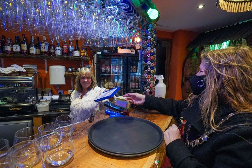 Falmouth Mayor Distributes Covid-19 Lateral Flow Test Kits To Local Businesses Business activity slows sharply on Omicron
