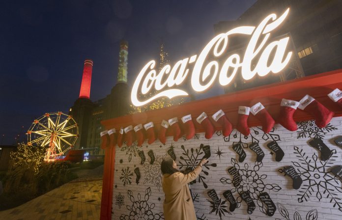 Coca-Cola takes over Battersea Power Station