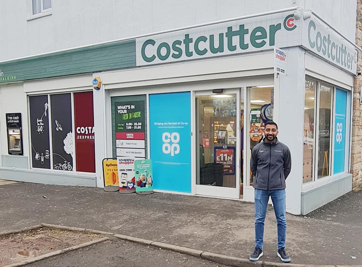 Falkirk retailer Anand Cheema switches to Costcutter