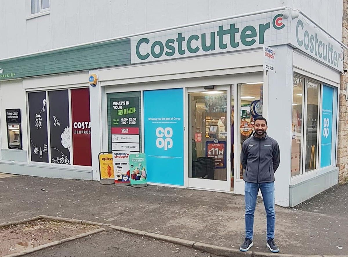 Falkirk retailer Anand Cheema switches to Costcutter