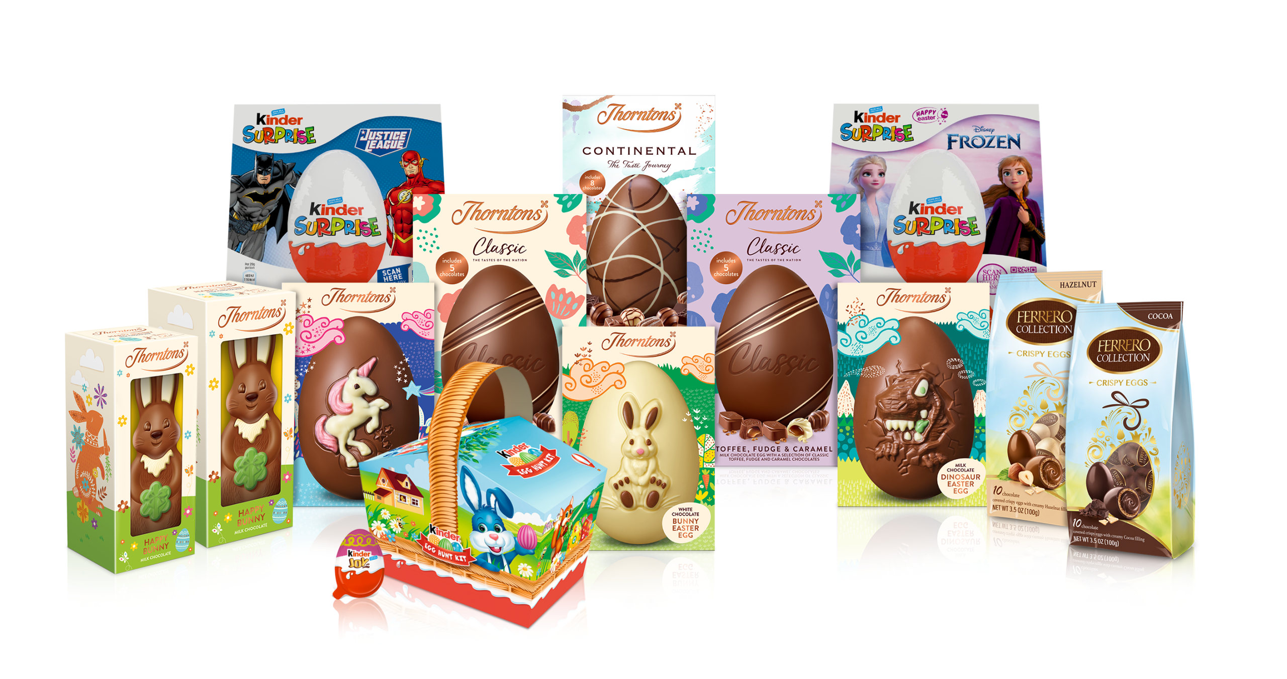 Ferrero’s Easter range undergoes cracking refresh