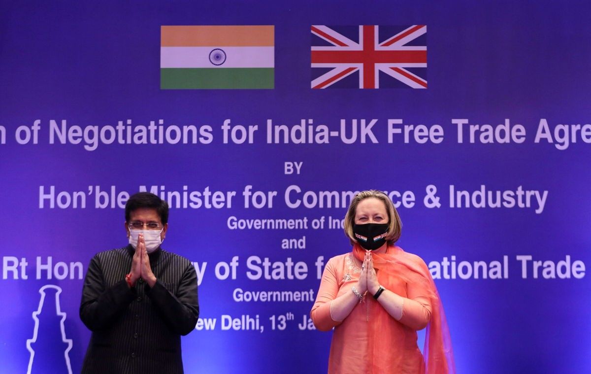 INDIA-BRITAIN-TRADE
