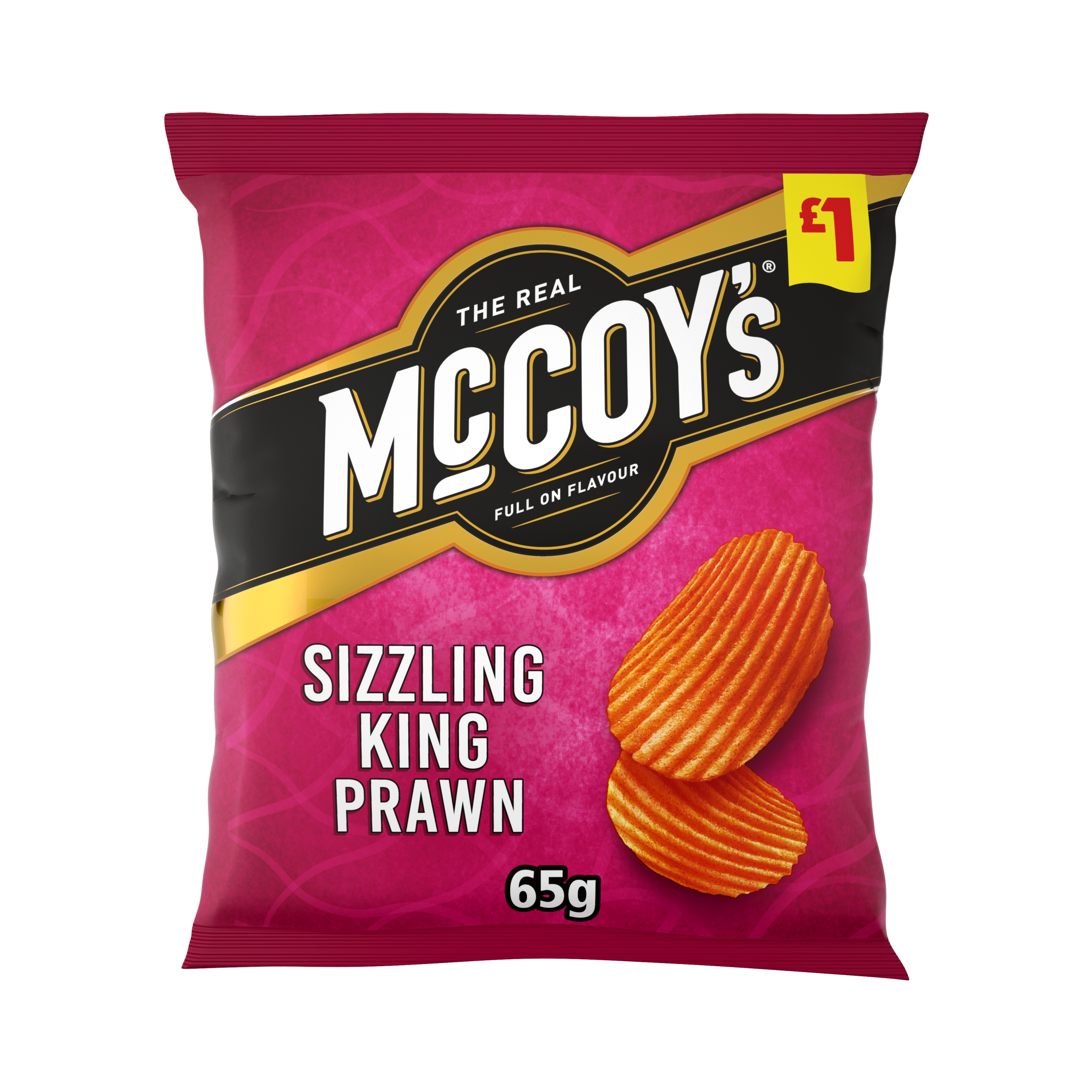 KP Snacks launches £1 PMP SKU with McCoy’s Sizzling King Prawn