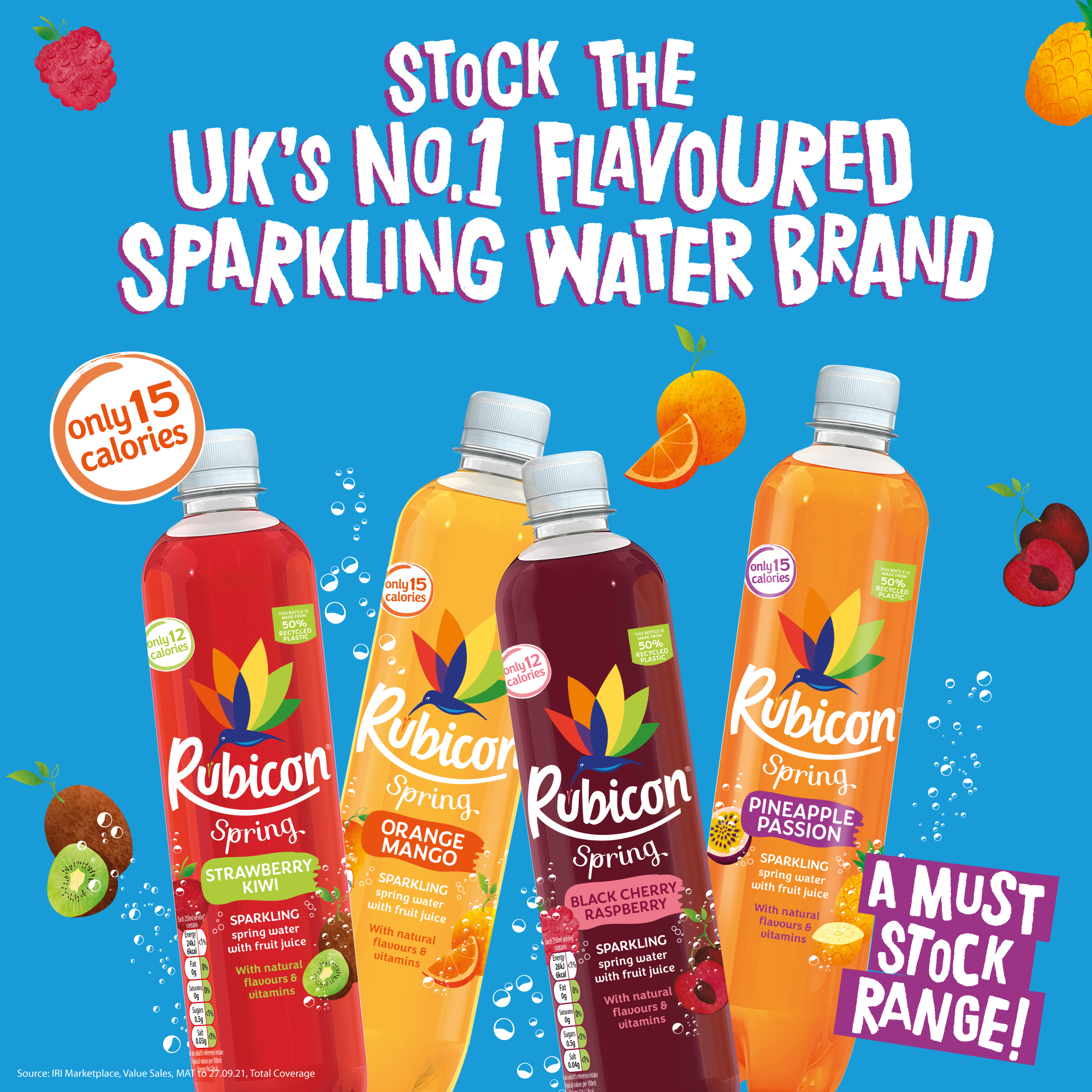 Stay fresh and hydrated with sugar-free and flavoured drinks