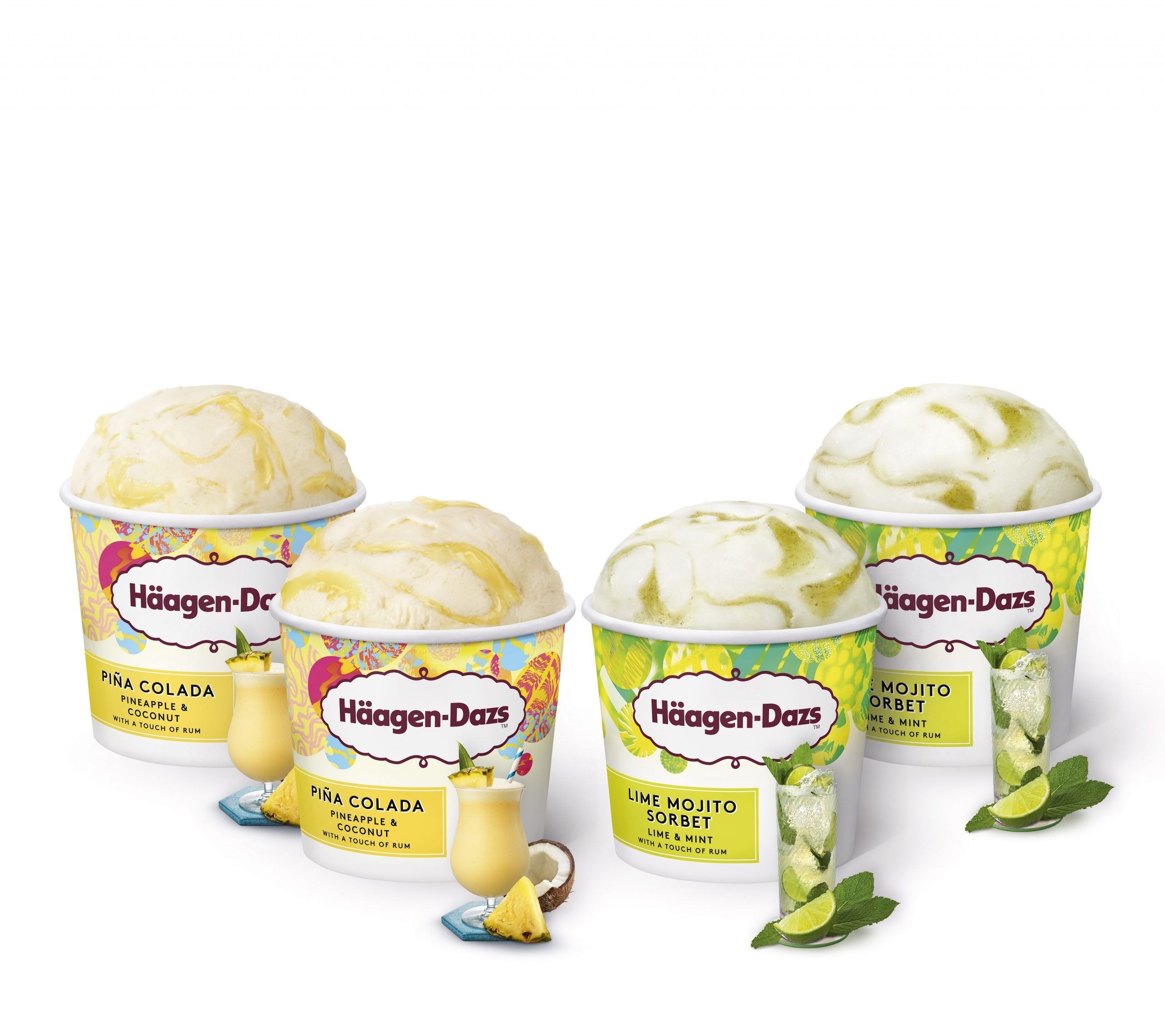 Häagen-Dazs’ new multi-format summer cocktail collection