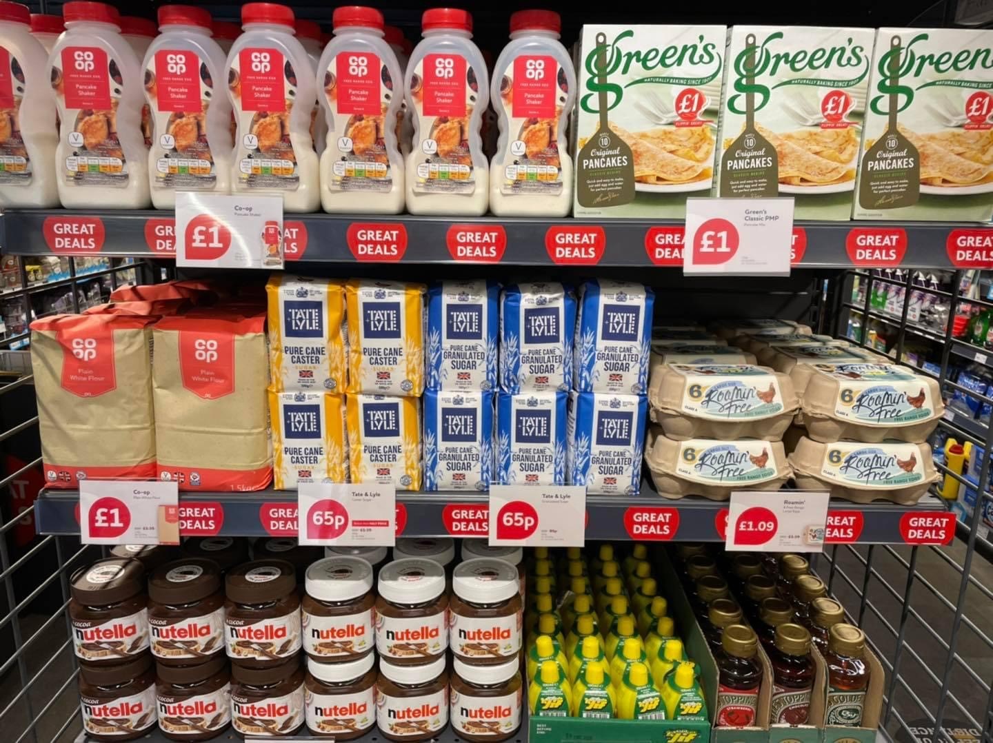 Nisa offers deals for Pancake Day