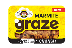 graze adds to range with new Marmite Crunch punnets