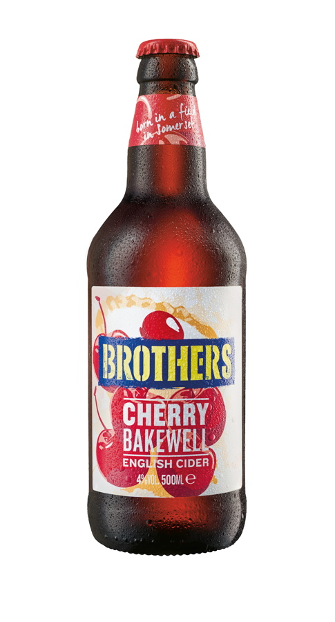 Brothers Cider with new Cherry Bakewell variant