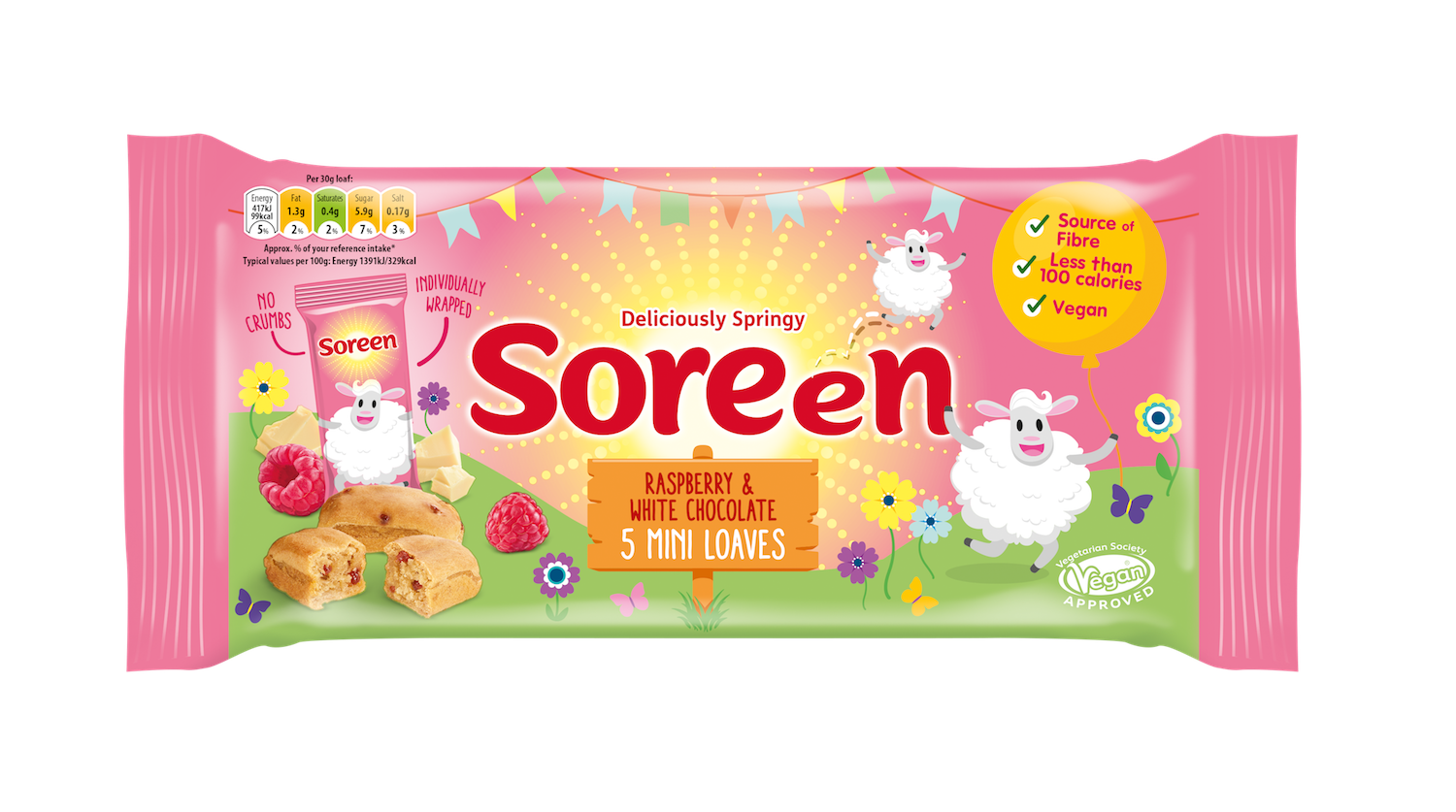New – Soreen vegan-friendly Mini Loaves