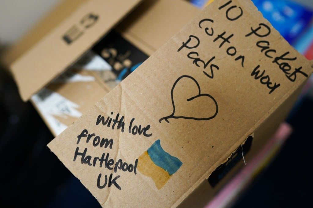 Hartlepool Residents Come Together To Collect Aid For Ukraine Donations to Disasters Emergency Committee’s Ukraine appeal