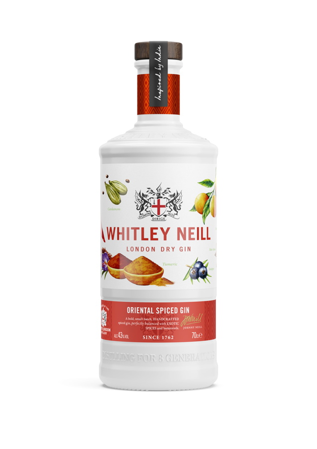 Whitley Neill launches new Oriental Spiced Gin