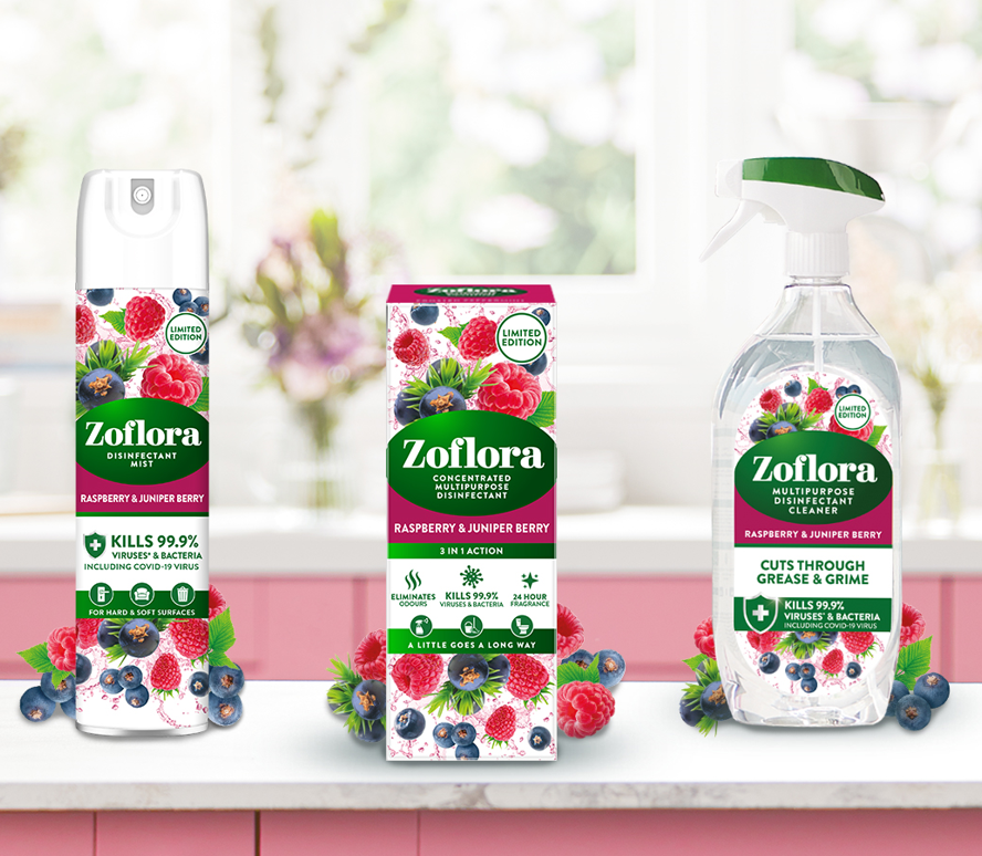 Zoflora launches brand new fragrance just like Gordon’s pink gin