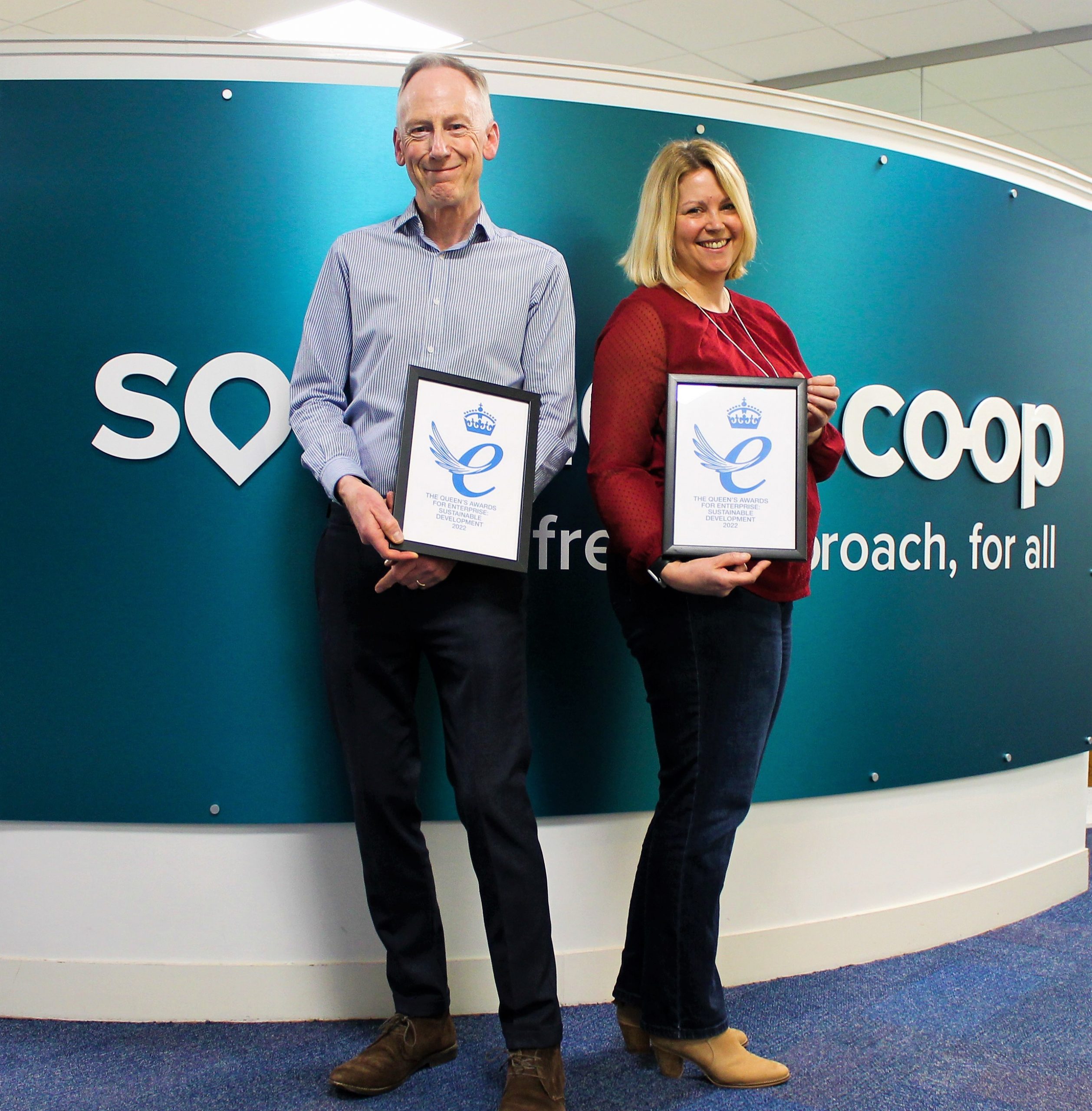 Southern Co-op awarded Queen’s Award for Enterprise for Sustainable Development