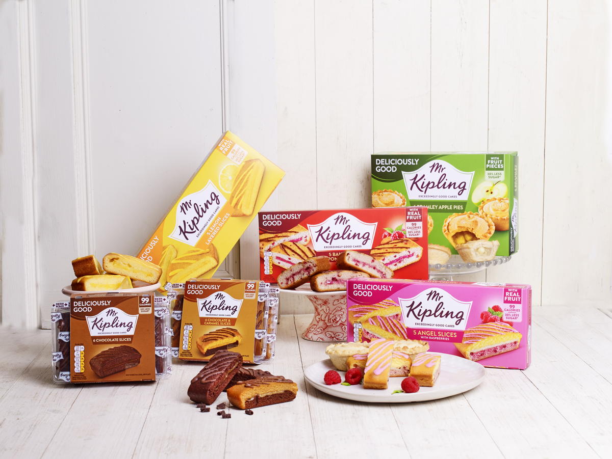 Premier Foods launches non-HFSS ‘Deliciously Good’ Mr Kipling cake range