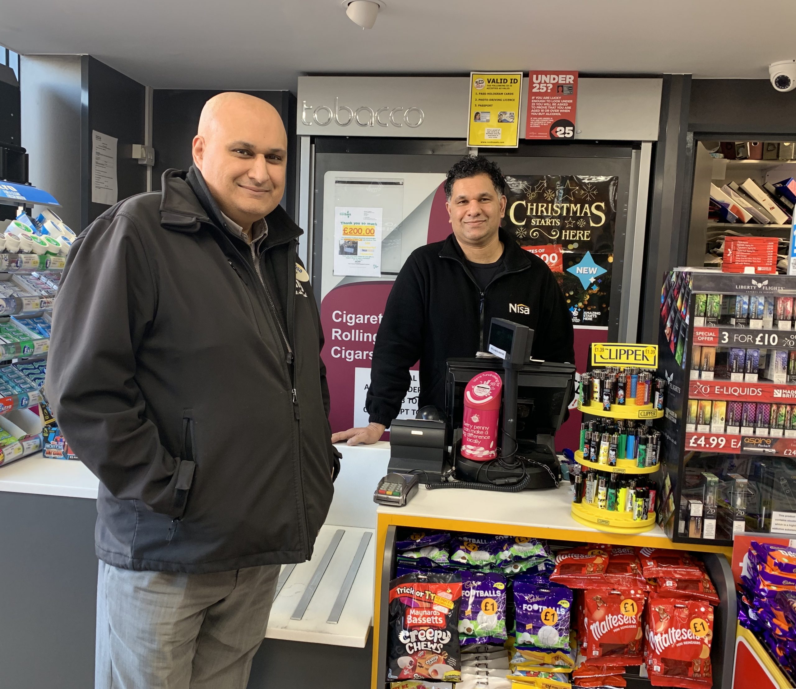 Nisa retailers raise milestone figure with MADL charity collecting tins