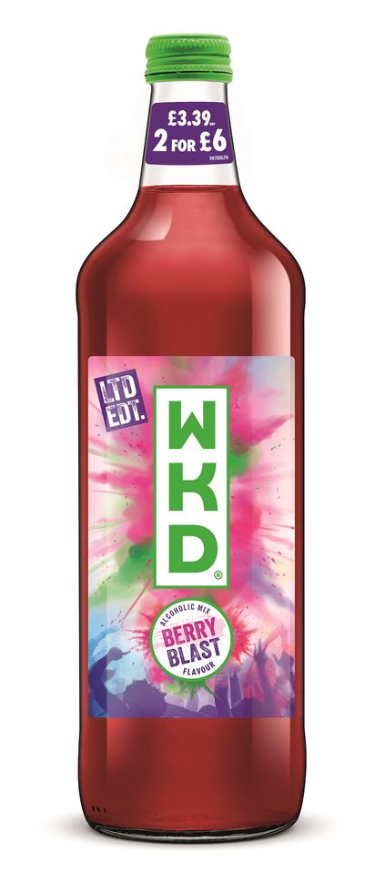 WKD unveils new limited edition Berry Blast variant