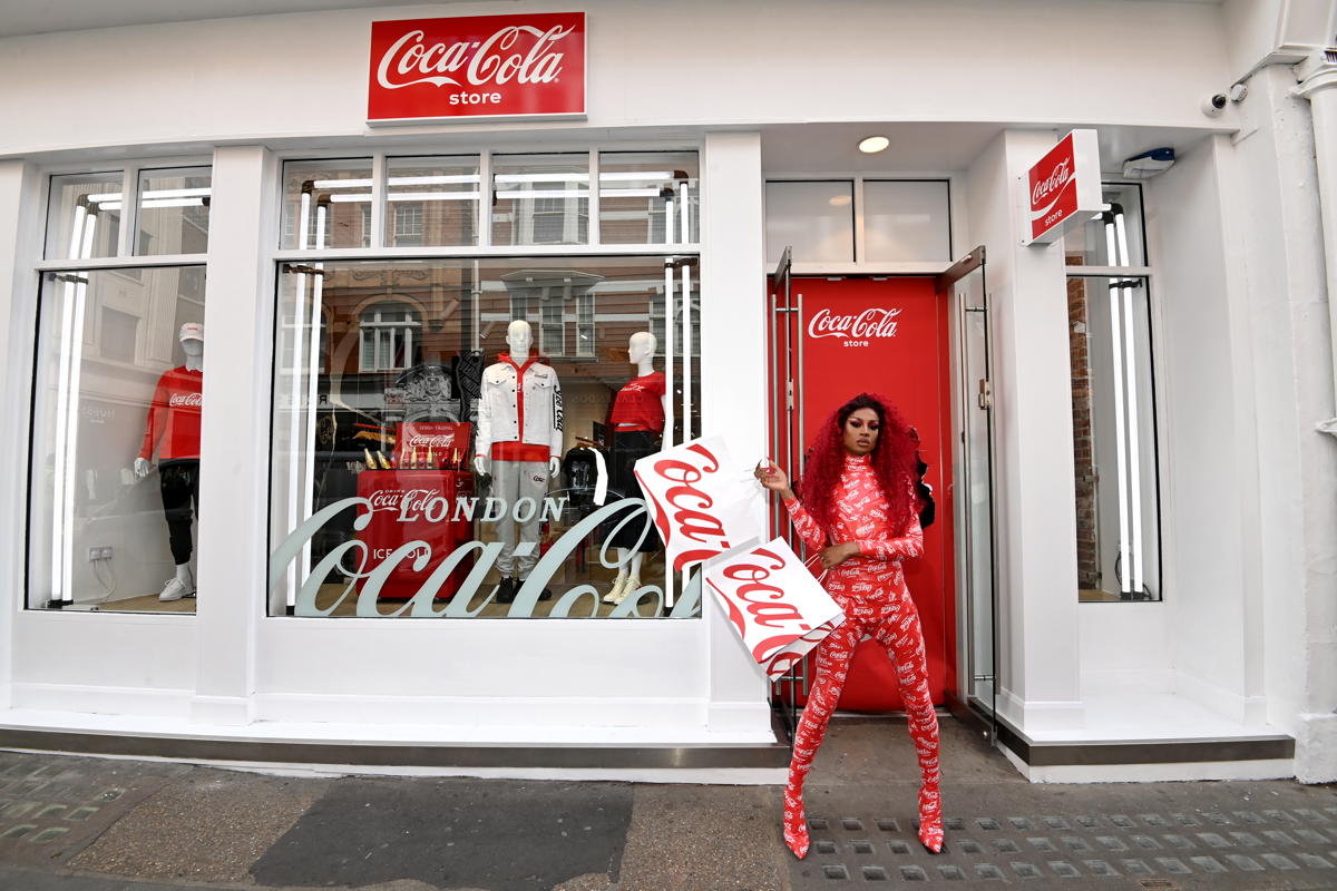 Coca-Cola opens new fashion store in London