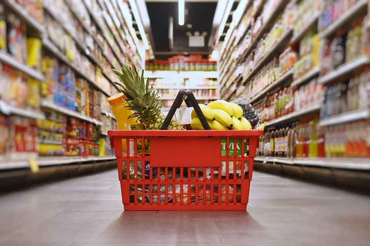 shopping basket has ‘lesser calories and sugar’