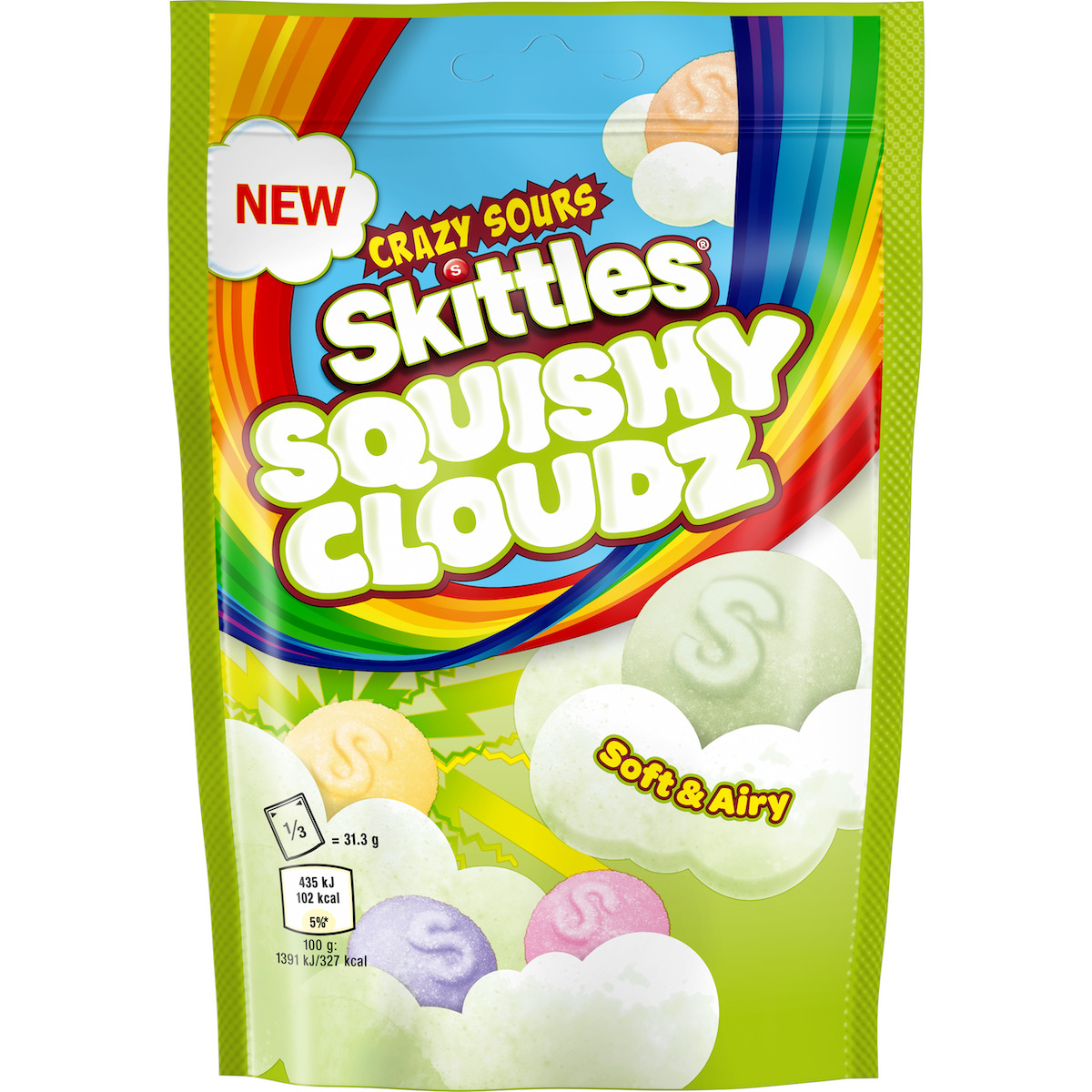 Mars Wrigley enters ‘gummy’ category with Skittles Squishy Cloudz