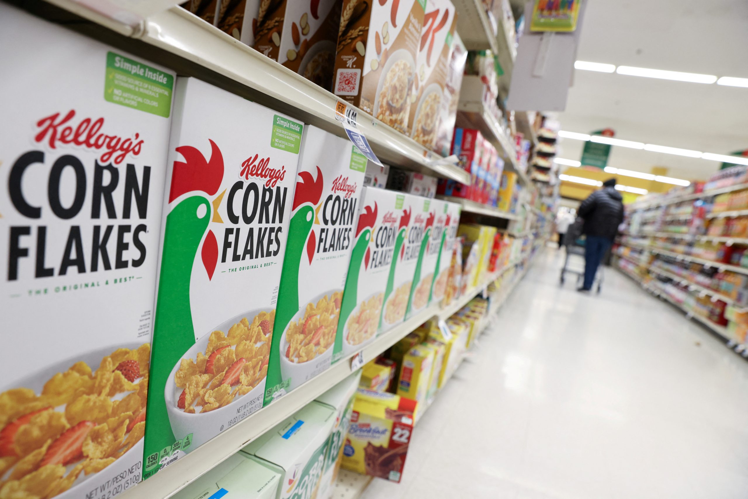 Kellogg’s pricier cereals boosts revenue