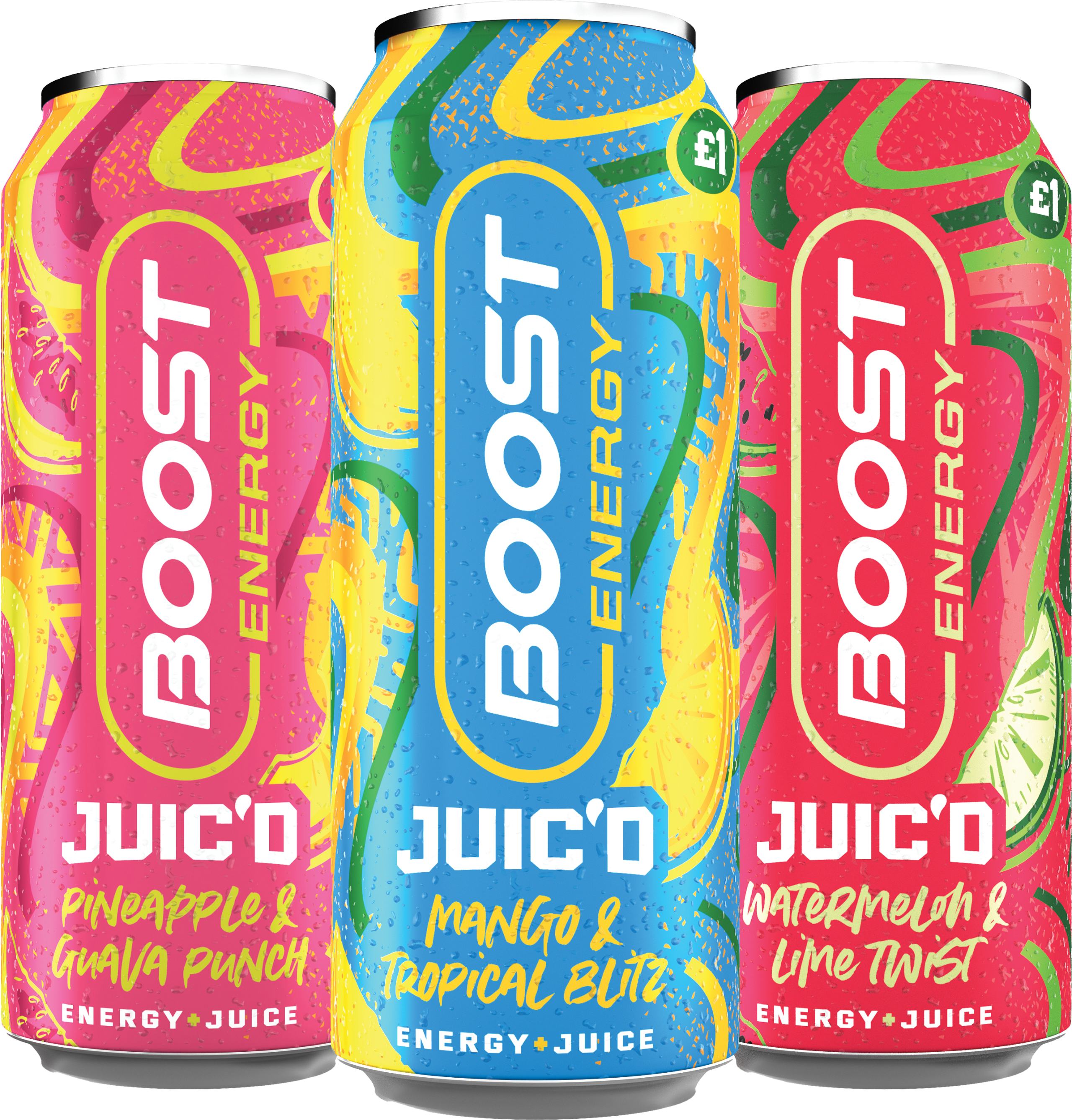Boost Drinks enters the 500ml can category with new Juic’d range