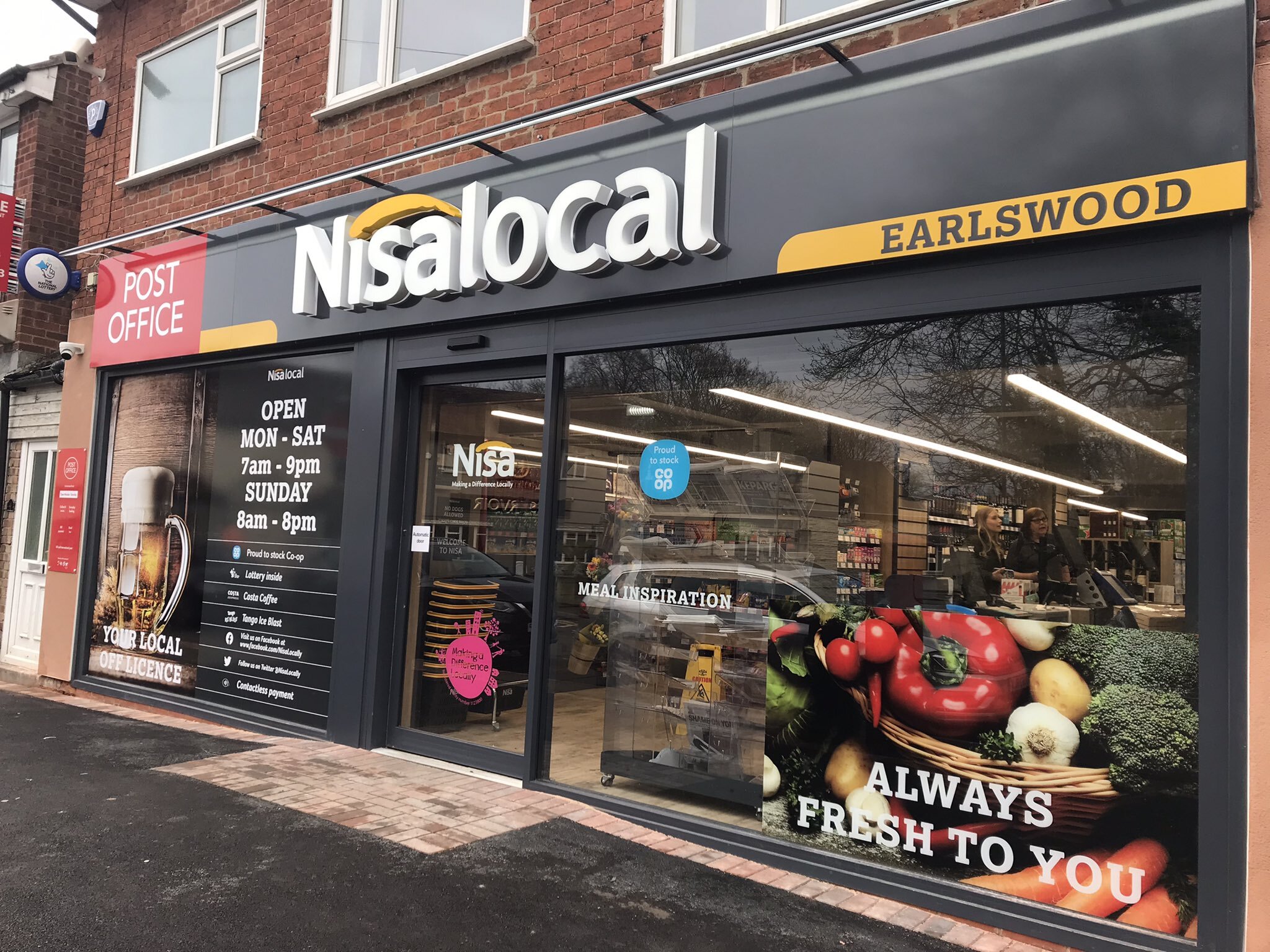 Sales double at Earlswood store as size doubles