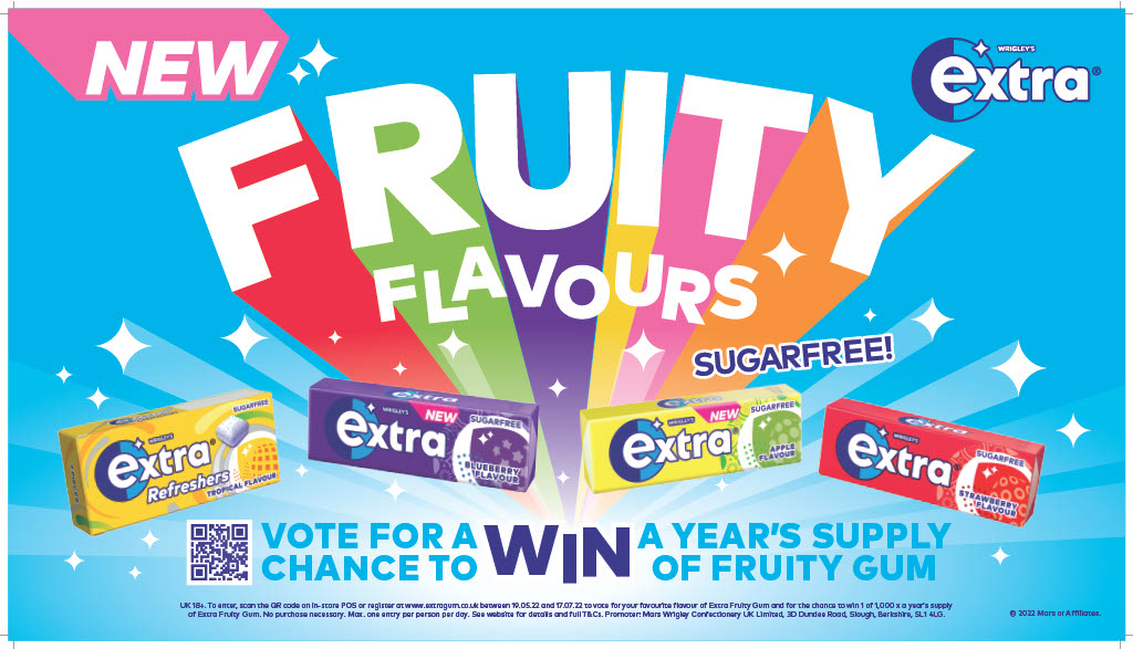 Mars Wrigley drives fruity gum sales with Flavour Vote campaign