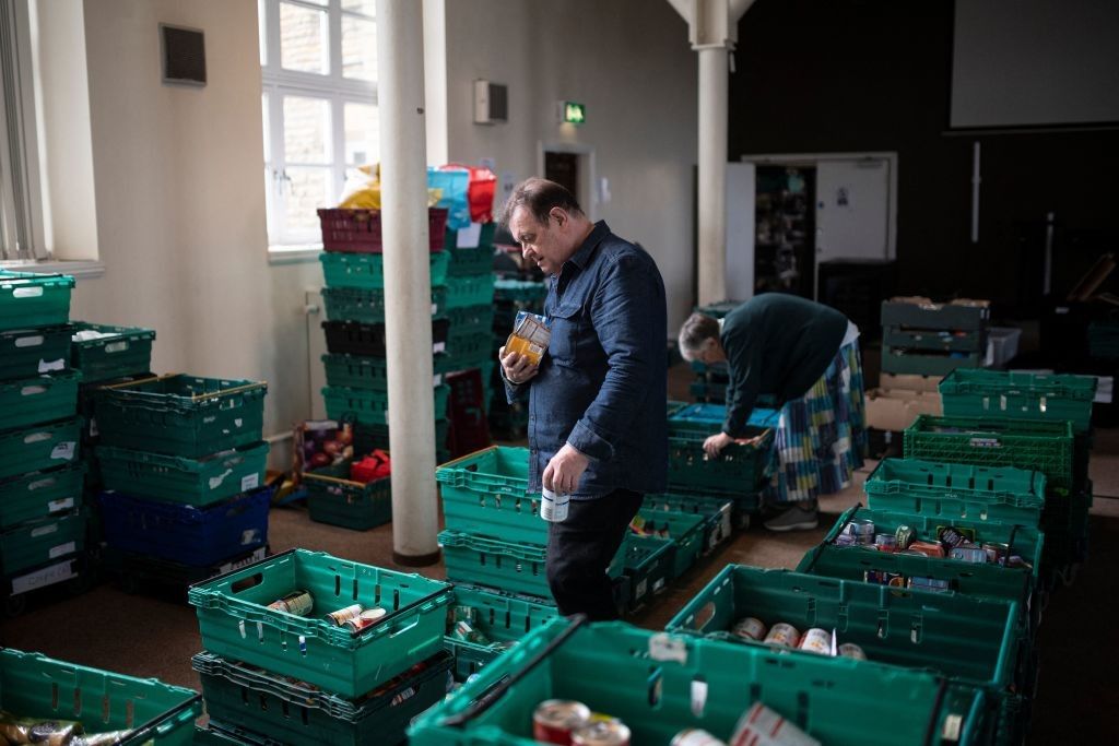 Cost-of-living crisis forces more Brits to foodbanks