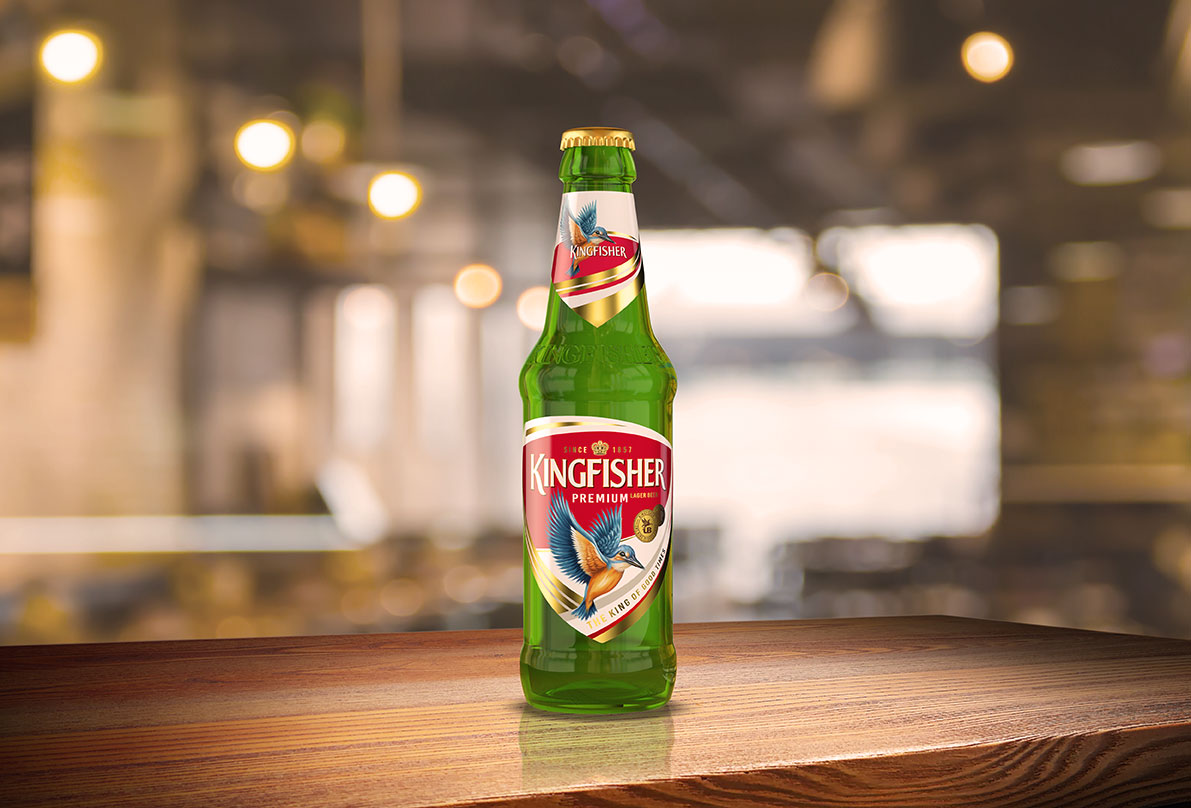 KBE Drinks unveils new look Kingfisher