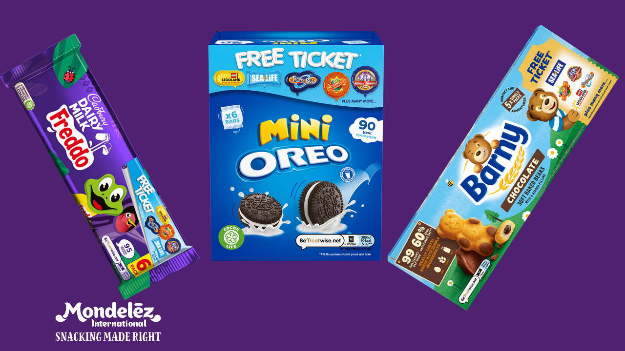 Mondelēz pilots QR codes with sustainability and wellbeing information on UK packs