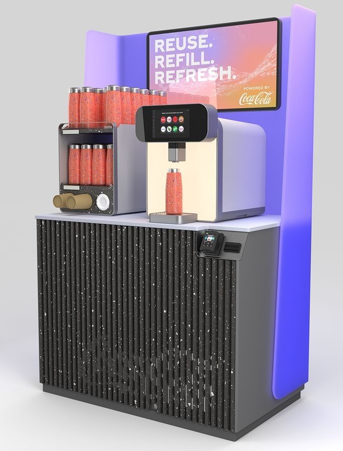 Coca-Cola trials New Compact Freestyle drinks dispenser in Europe