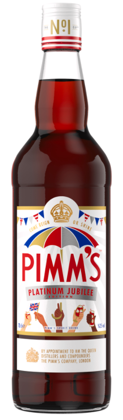 Pimm’s launches limited-edition bottle to celebrate Queen’s Platinum Jubilee