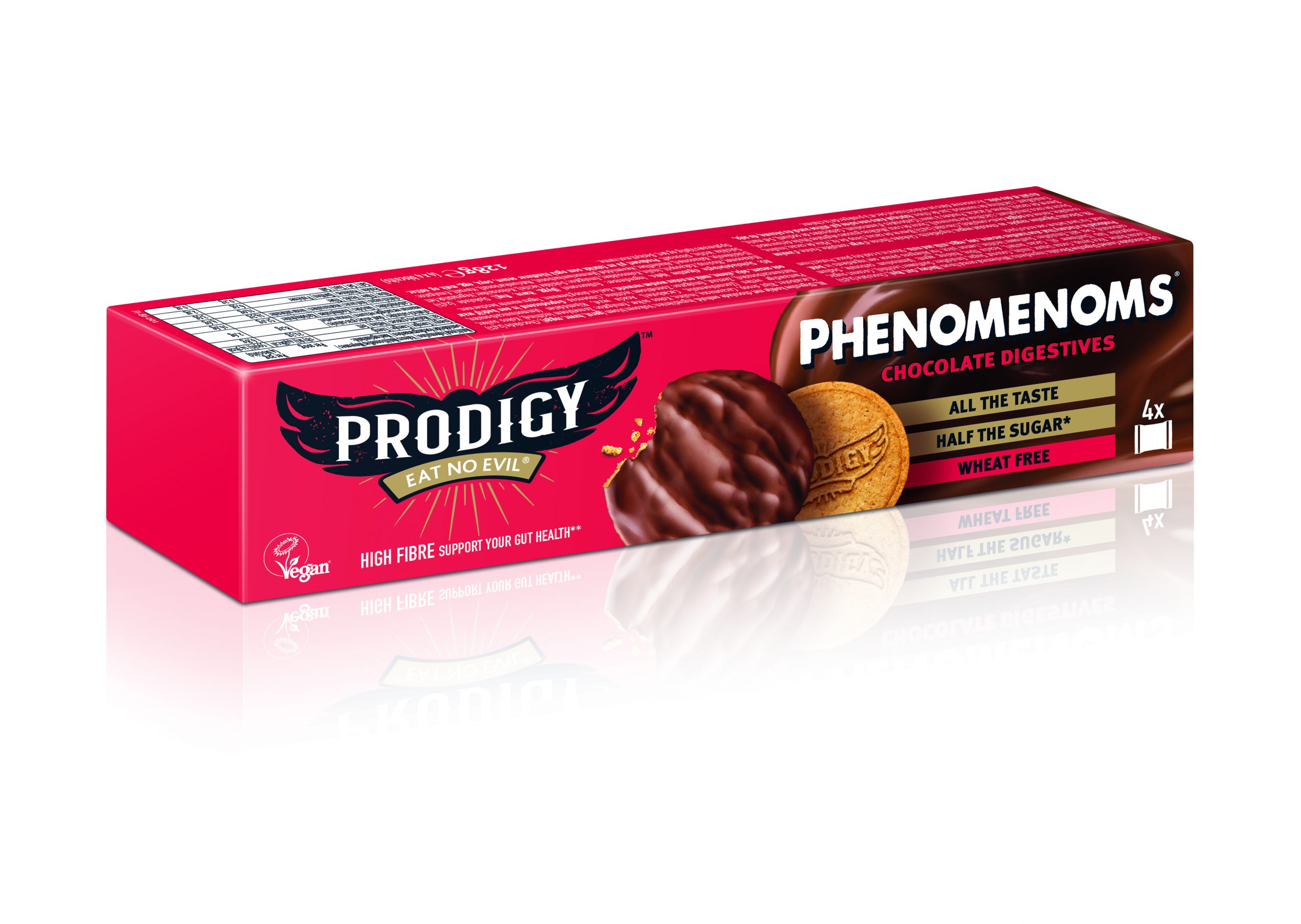 Prodigy launches ‘Phenomenoms’ – new plant-based chocolate biscuit range