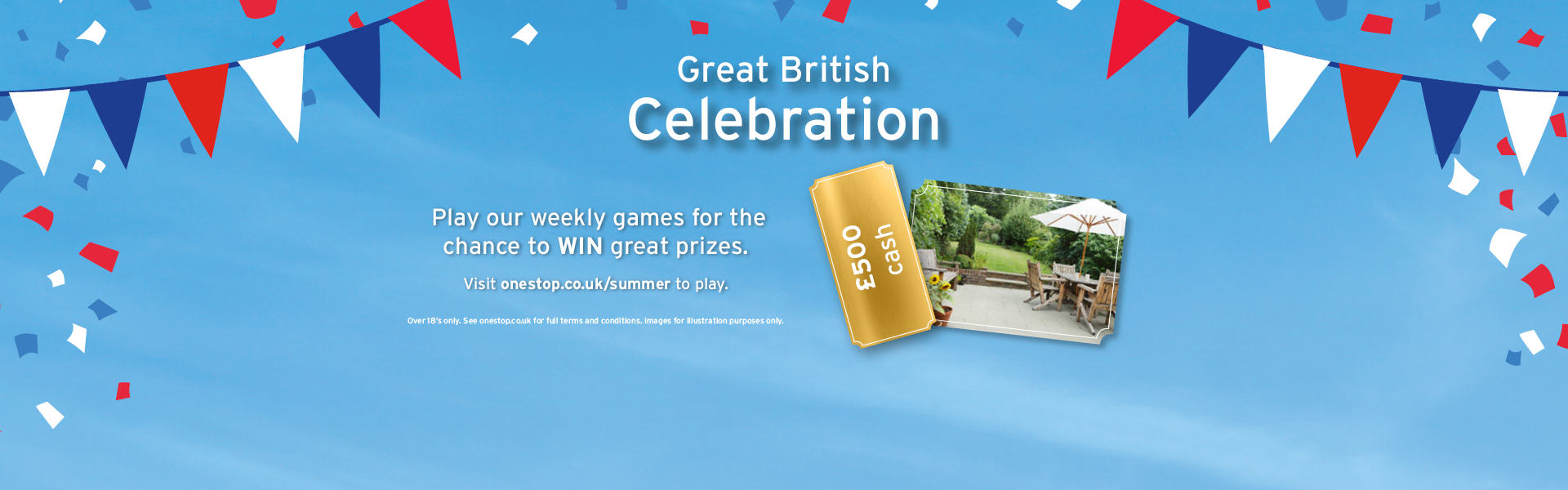 One Stop launches summer campaign with a Great British Celebration